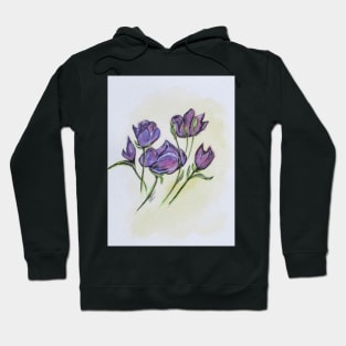 Water Color Pencil Exercise Hoodie